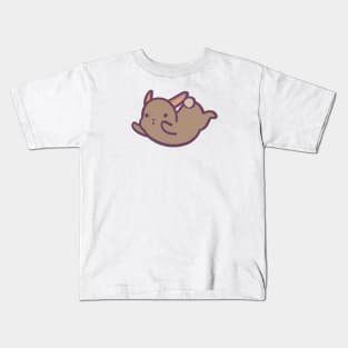 Bunny Rabbit Jumping into Action Kids T-Shirt